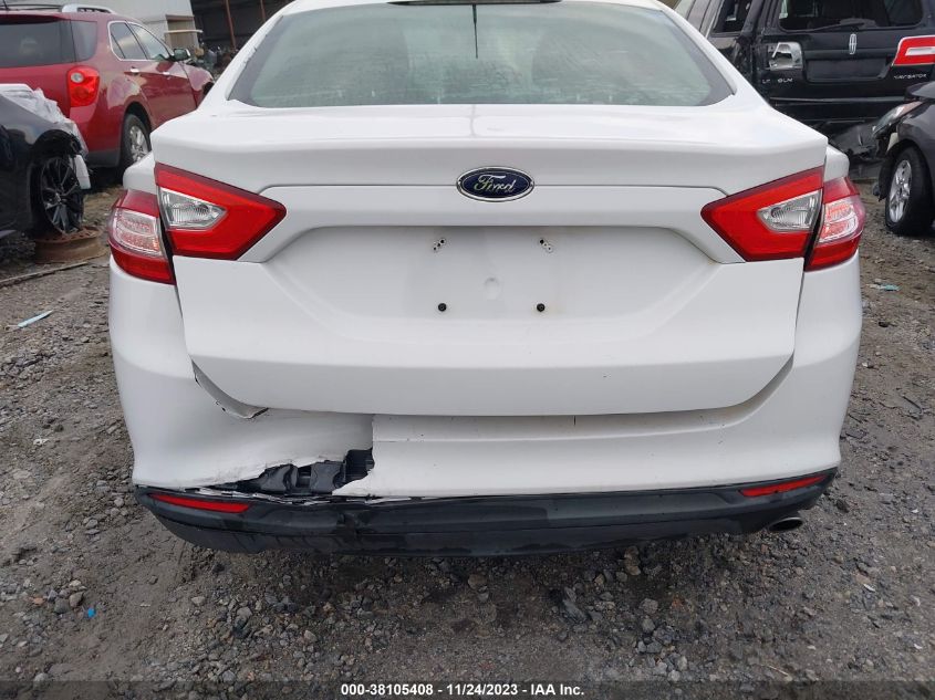 2013 FORD FUSION S - 3FA6P0G71DR203600