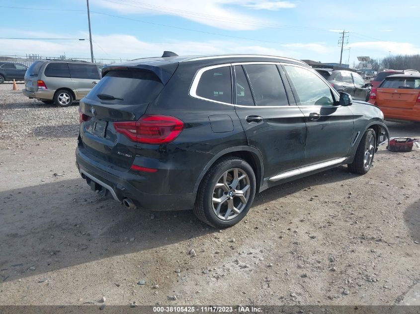 5UXTY5C07L9B07708 2020 BMW X3, photo no. 4