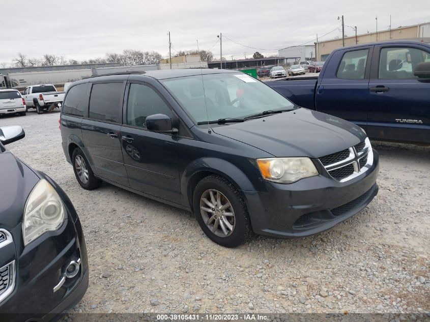2014 DODGE GRAND CARAVAN SXT - 2C4RDGCGXER178976
