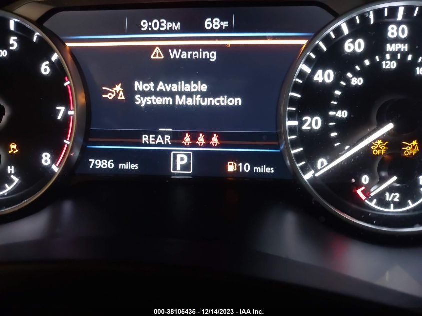 2023 NISSAN SENTRA SV XTRONIC CVT - 3N1AB8CV1PY304848