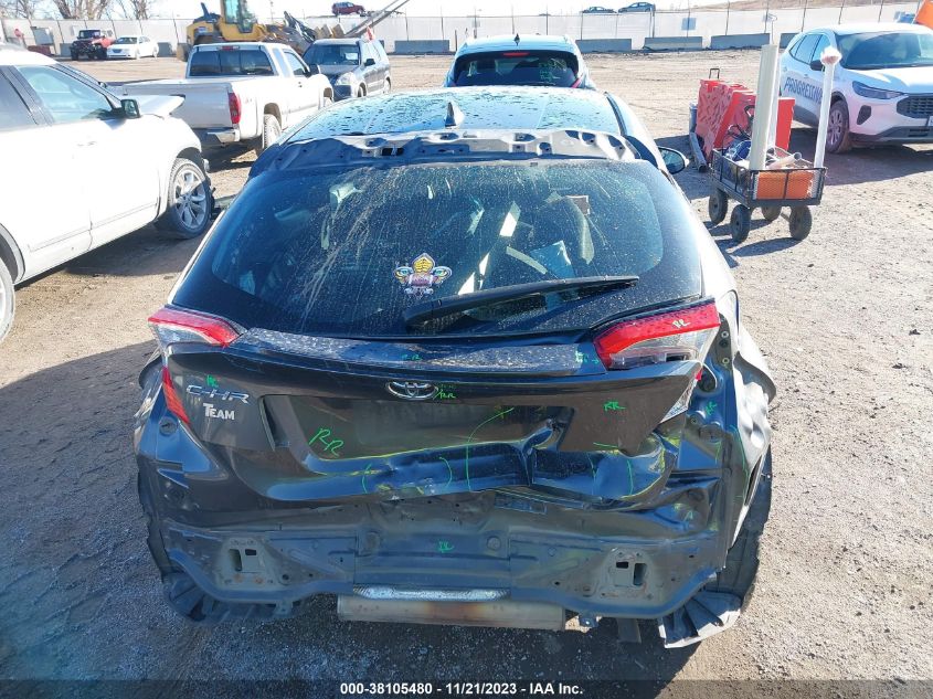 VIN NMTKHMBX7JR007737 2018 TOYOTA C-HR XLE/XLE PREMIUM