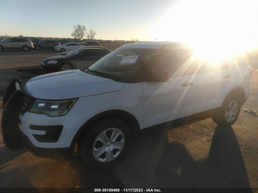 2017 FORD UTILITY POLICE 1FM5K8AT8HGB00949