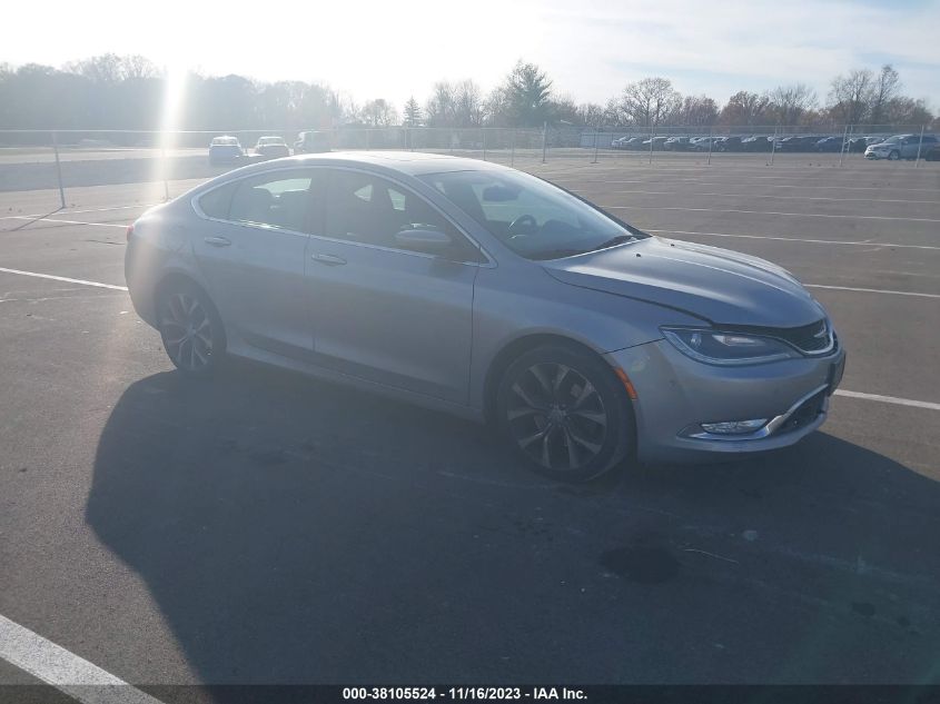 VIN 1C3CCCEG0FN589630 2015 CHRYSLER 200 no.1