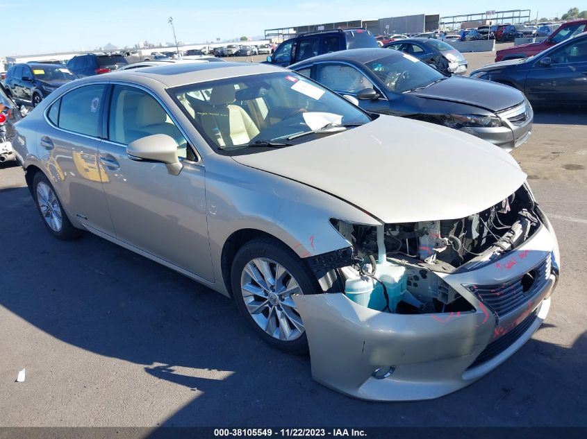 2013 LEXUS ES 300H HYBRID - JTHBW1GG0D2025232