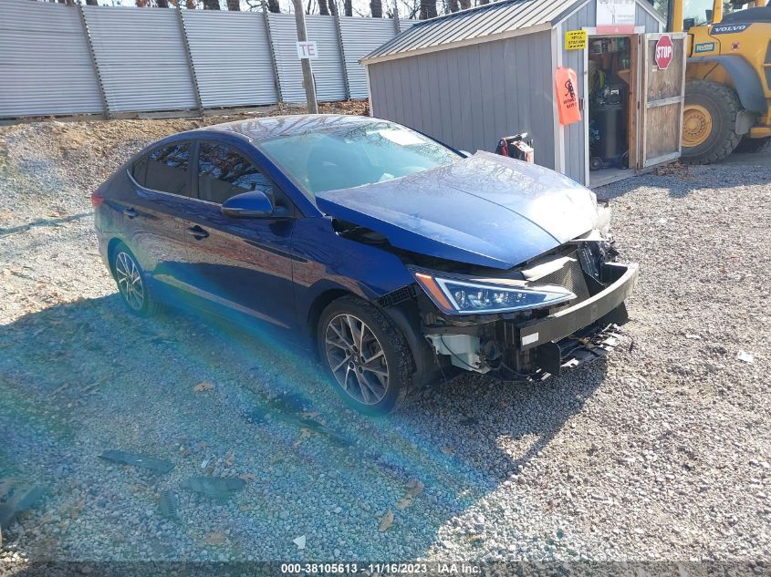 2020 HYUNDAI ELANTRA LIMITED - 5NPD84LF5LH516461