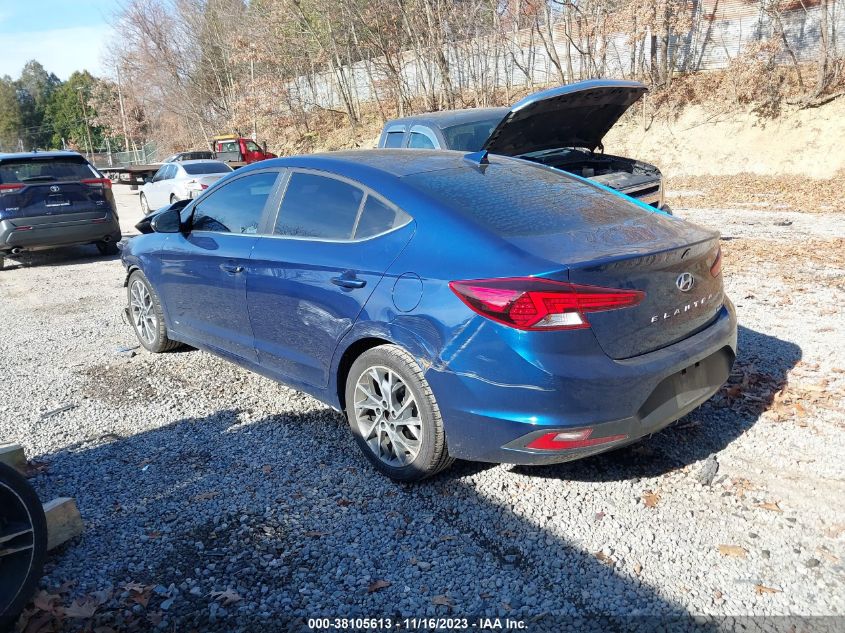 2020 HYUNDAI ELANTRA LIMITED - 5NPD84LF5LH516461