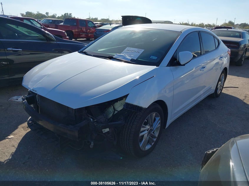 VIN 5NPD84LF7LH570778 2020 HYUNDAI ELANTRA SEL
