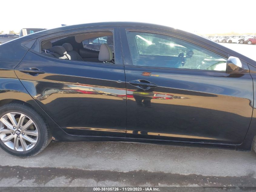 2016 HYUNDAI ELANTRA SE - KMHDH4AE4GU601728