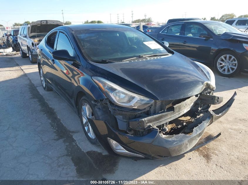 2016 HYUNDAI ELANTRA SE - KMHDH4AE4GU601728