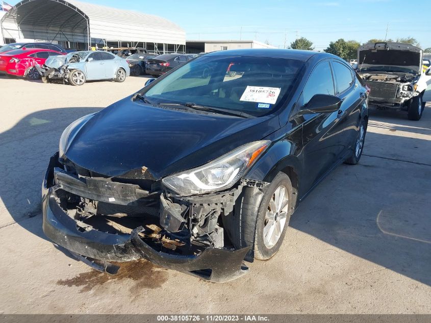 2016 HYUNDAI ELANTRA SE - KMHDH4AE4GU601728