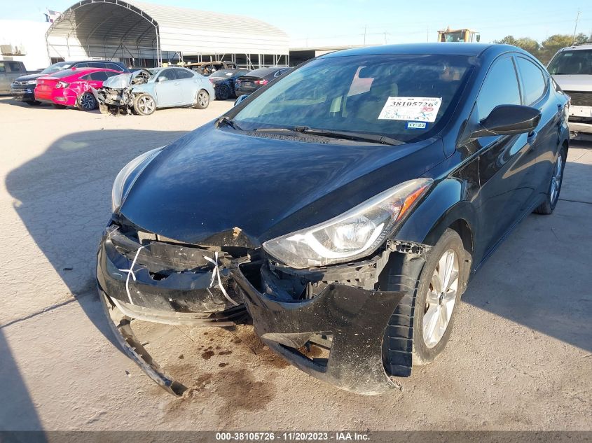 2016 HYUNDAI ELANTRA SE - KMHDH4AE4GU601728