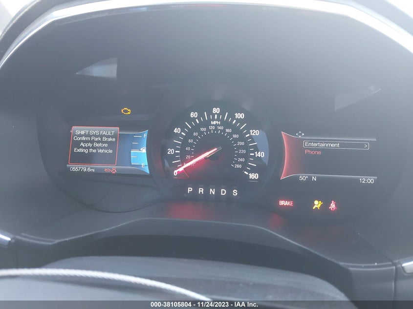 VIN 2FMPK4AP4KBC72432 2019 FORD EDGE ST