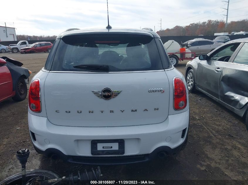 2013 MINI COUNTRYMAN COOPER S WMWZC5C51DWP34391