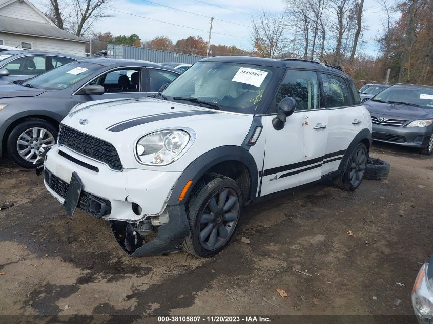 2013 MINI COUNTRYMAN COOPER S WMWZC5C51DWP34391