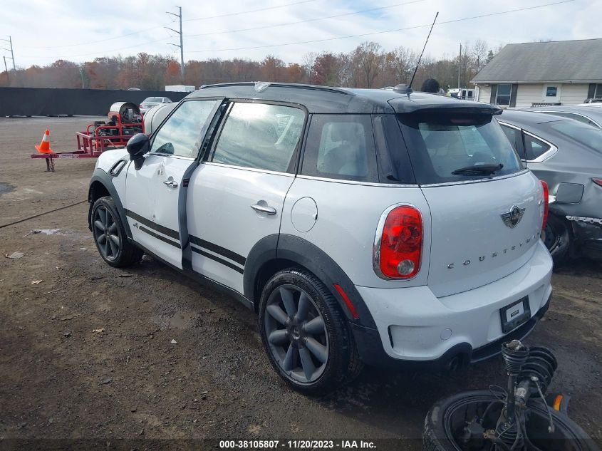 2013 MINI COUNTRYMAN COOPER S WMWZC5C51DWP34391