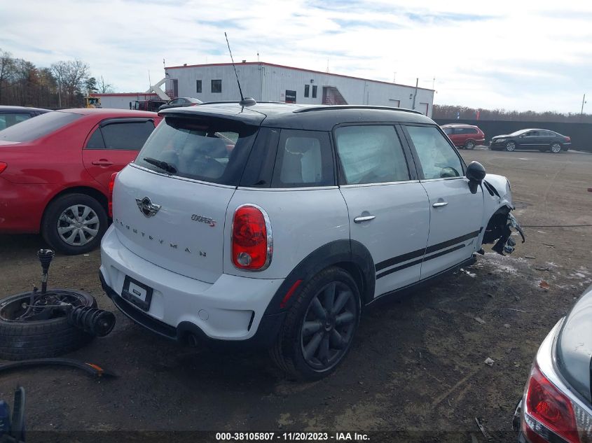 2013 MINI COUNTRYMAN COOPER S WMWZC5C51DWP34391