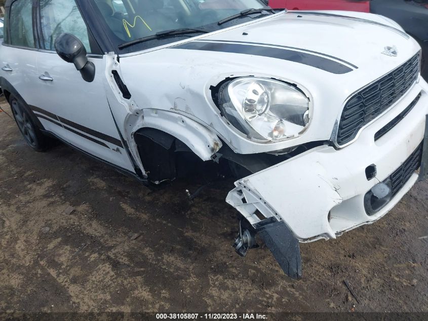 2013 MINI COUNTRYMAN COOPER S WMWZC5C51DWP34391