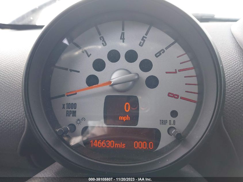 2013 MINI COUNTRYMAN COOPER S WMWZC5C51DWP34391