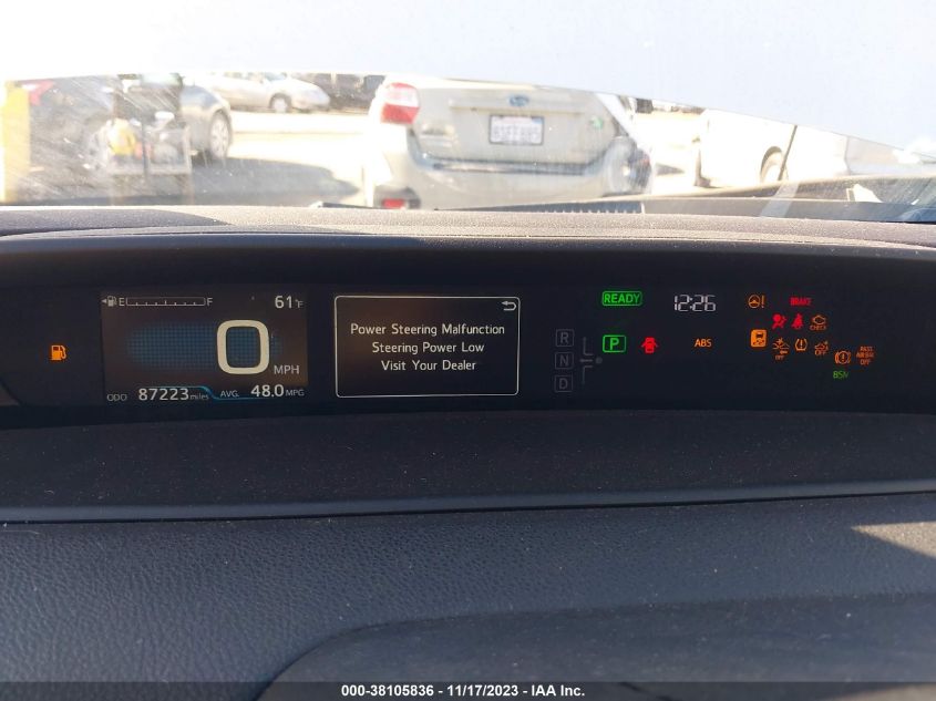 2019 TOYOTA PRIUS - JTDKARFU7K3073680