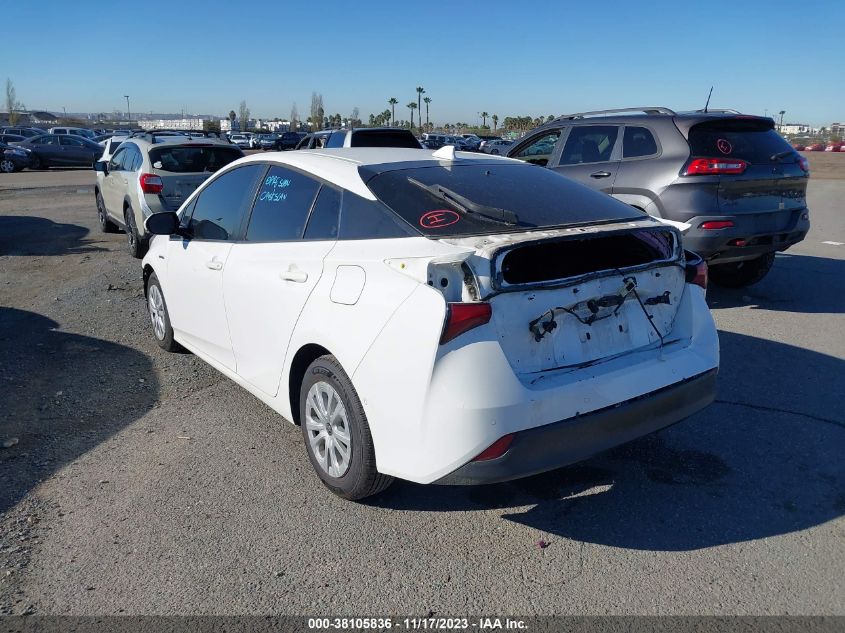 2019 TOYOTA PRIUS - JTDKARFU7K3073680