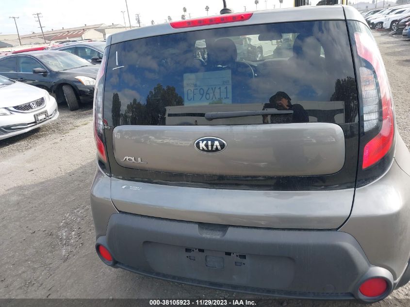 2015 KIA SOUL BASE - KNDJN2A25F7194249