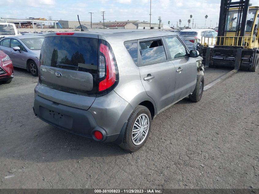 2015 KIA SOUL BASE - KNDJN2A25F7194249