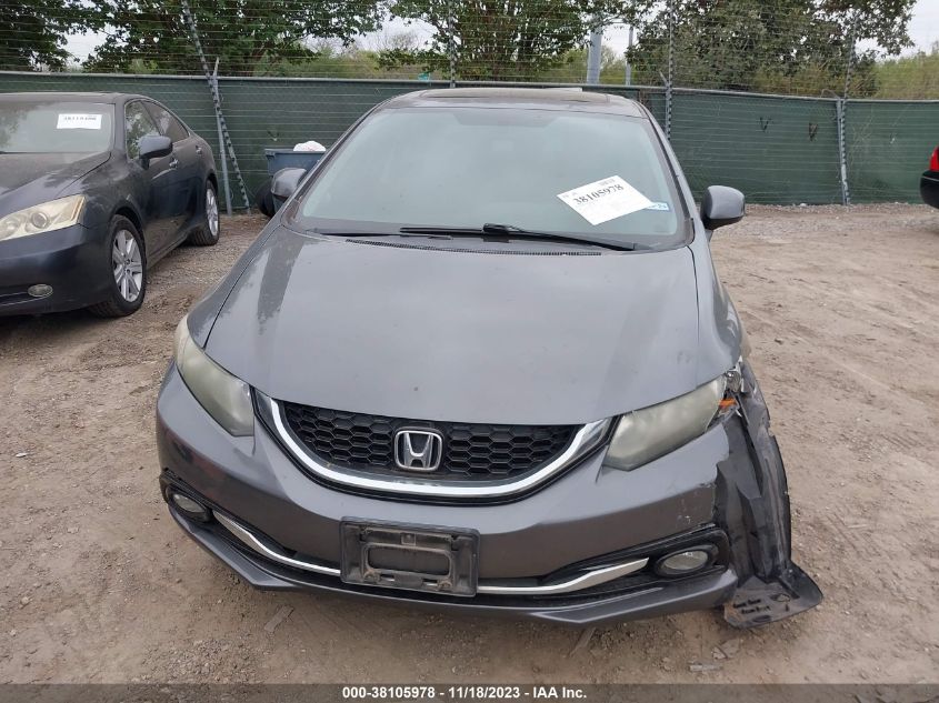 2013 HONDA CIVIC EX-L - 19XFB2F96DE007893