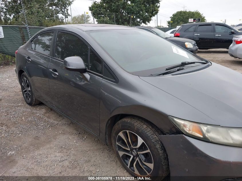 2013 HONDA CIVIC EX-L - 19XFB2F96DE007893