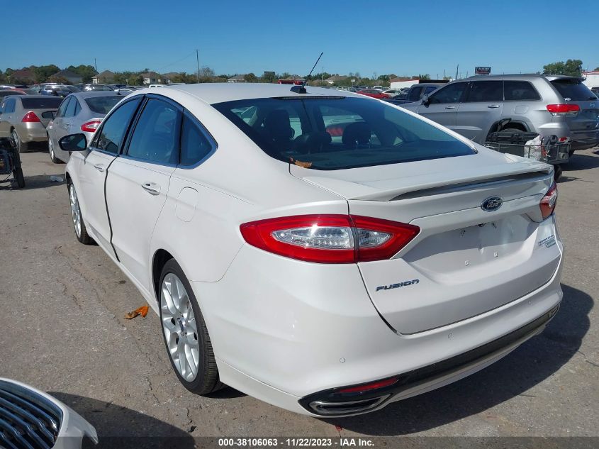 2014 FORD FUSION TITANIUM - 3FA6P0K94ER255216