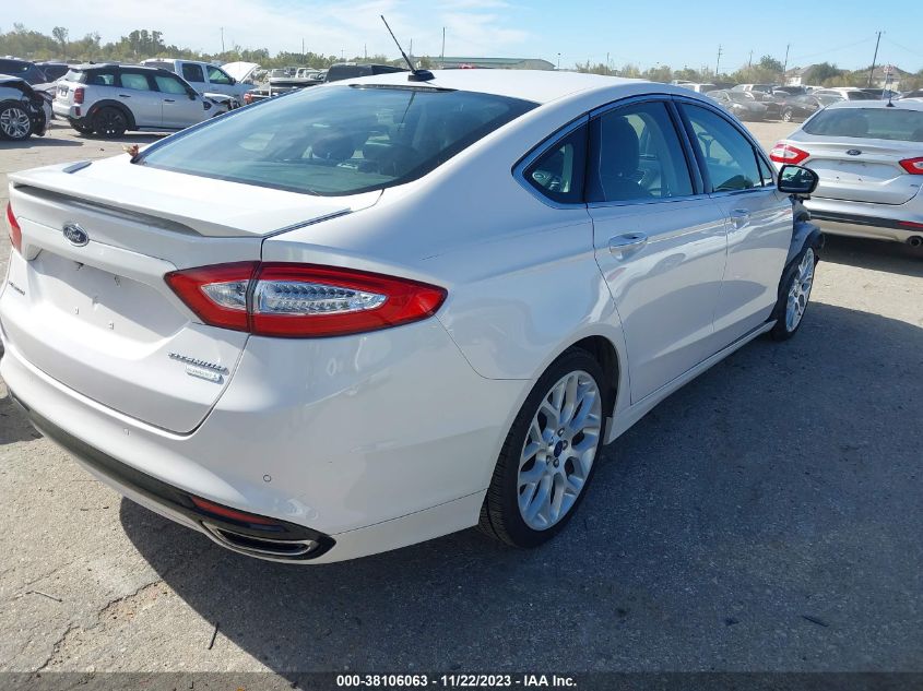 2014 FORD FUSION TITANIUM - 3FA6P0K94ER255216