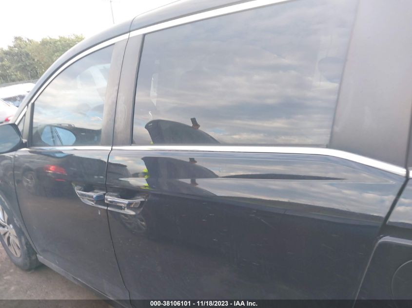 2014 HONDA ODYSSEY EX-L - 5FNRL5H66EB038782