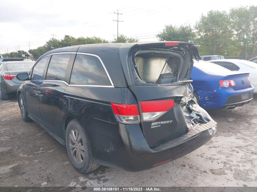 2014 HONDA ODYSSEY EX-L - 5FNRL5H66EB038782