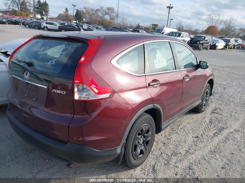 2013 HONDA CR-V LX - 5J6RM4H32DL045697