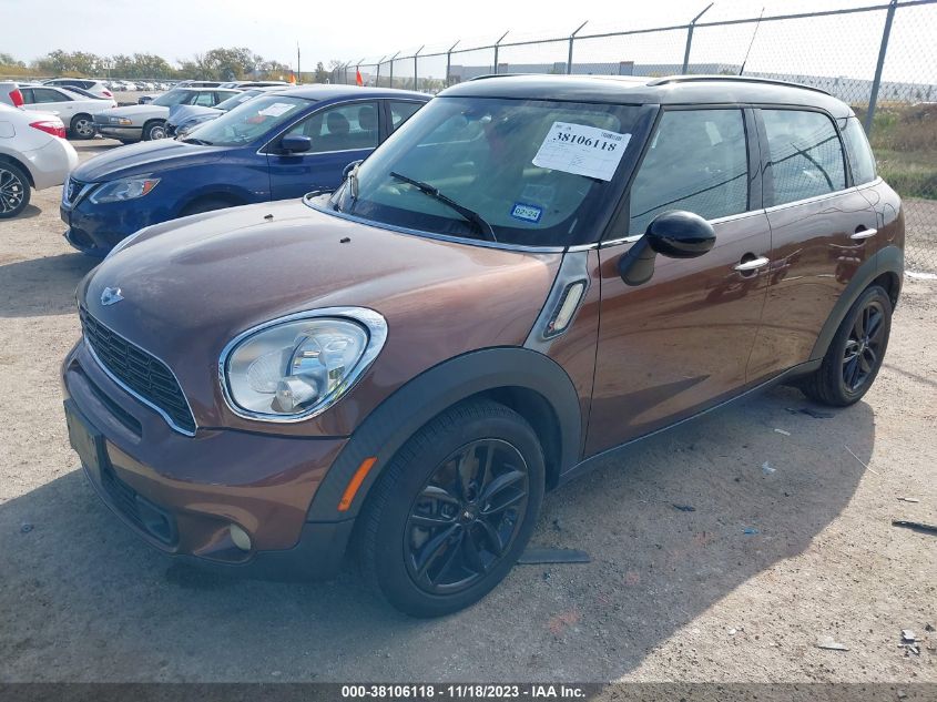 2014 MINI COUNTRYMAN COOPER S WMWZC3C58EWP25144