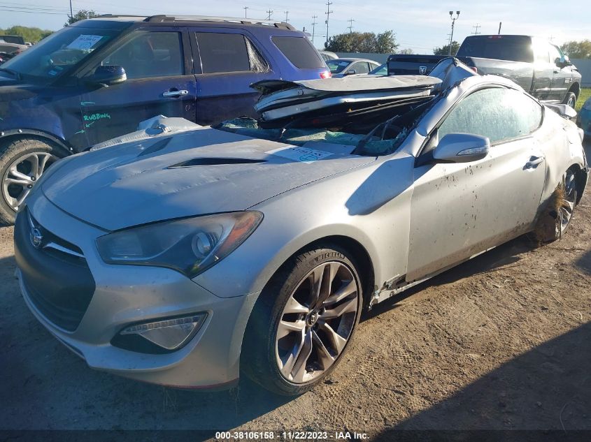 2013 HYUNDAI GENESIS 3.8 TRACK - KMHHU6KJ5DU092801