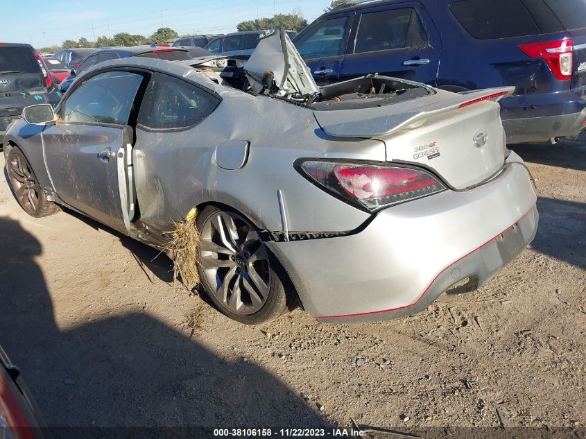 2013 HYUNDAI GENESIS 3.8 TRACK - KMHHU6KJ5DU092801