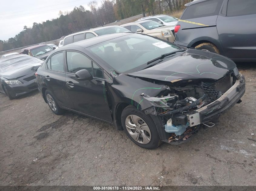 2013 HONDA CIVIC LX - 2HGFB2F52DH574458