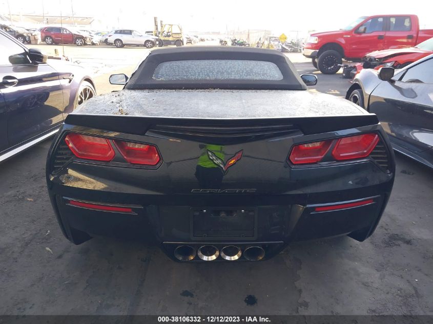 2014 CHEVROLET CORVETTE STINGRAY 1G1YF3D7XE5128663