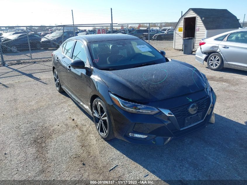 2022 NISSAN SENTRA SR - 3N1AB8DV3NY219683