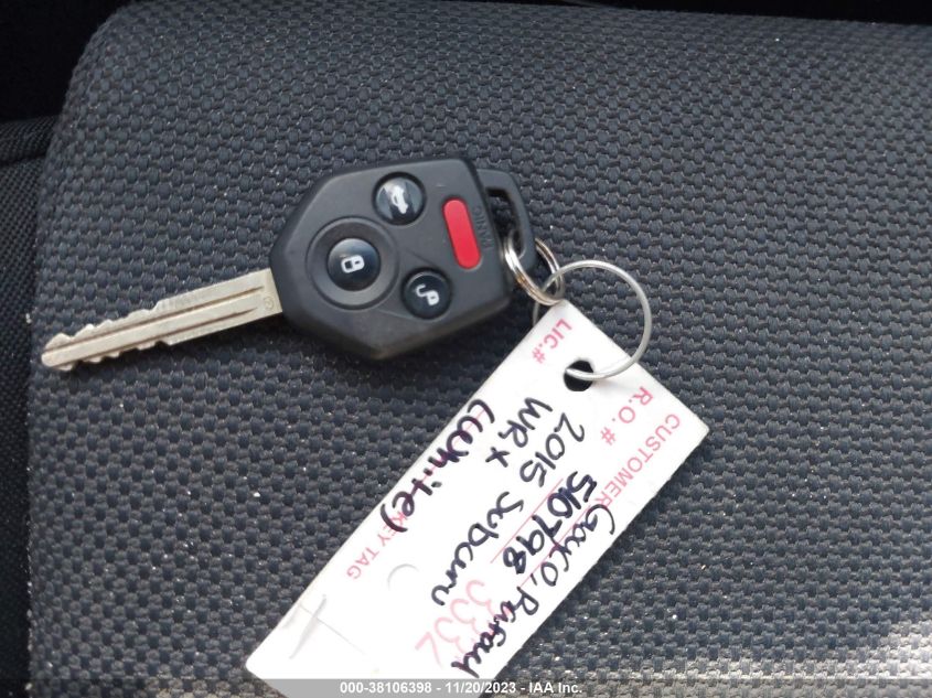 2015 SUBARU WRX - JF1VA1A68F9830795