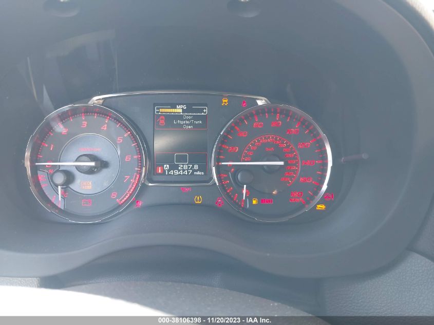 2015 SUBARU WRX - JF1VA1A68F9830795