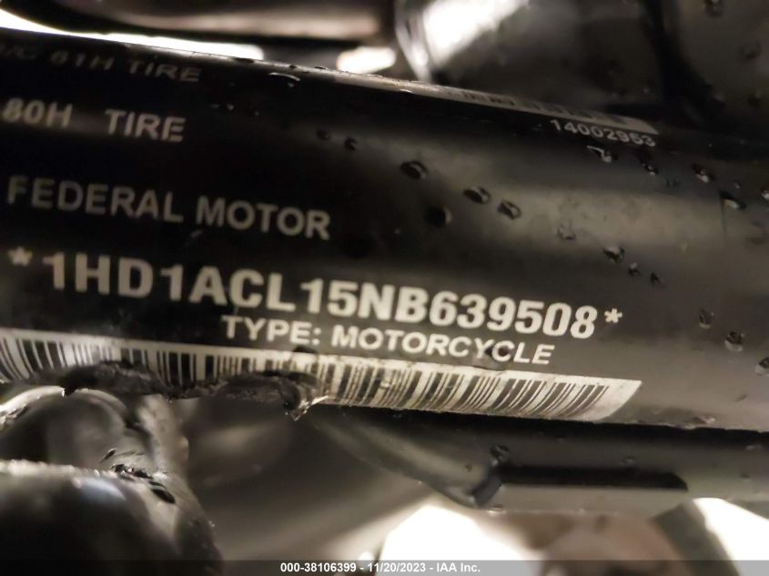 2022 HARLEY-DAVIDSON FLTRXST 1HD1ACL15NB639508