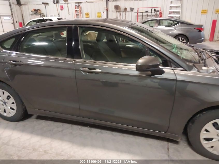 2019 FORD FUSION S - 3FA6P0G78KR133641