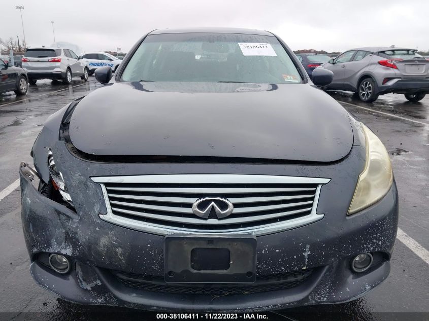 2013 INFINITI G37X - JN1CV6AR6DM756769