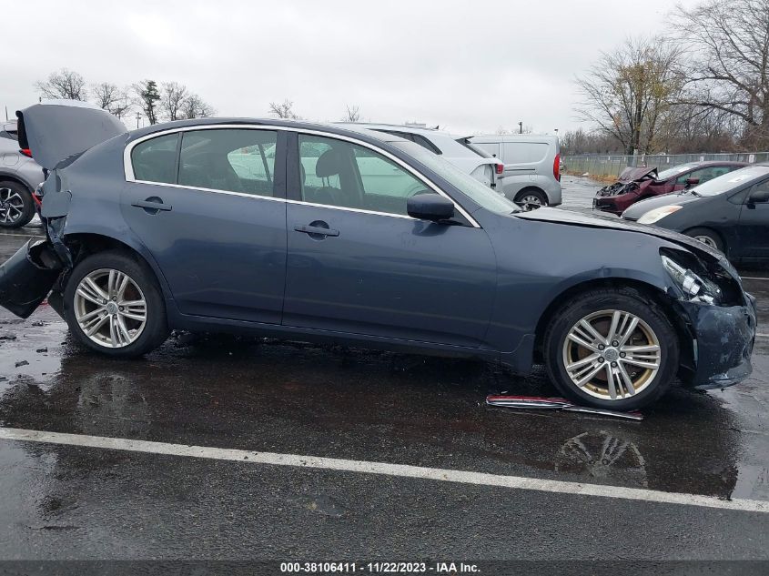 2013 INFINITI G37X - JN1CV6AR6DM756769
