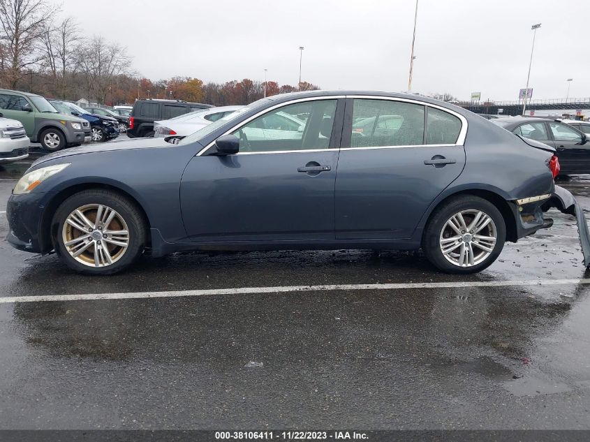 2013 INFINITI G37X - JN1CV6AR6DM756769