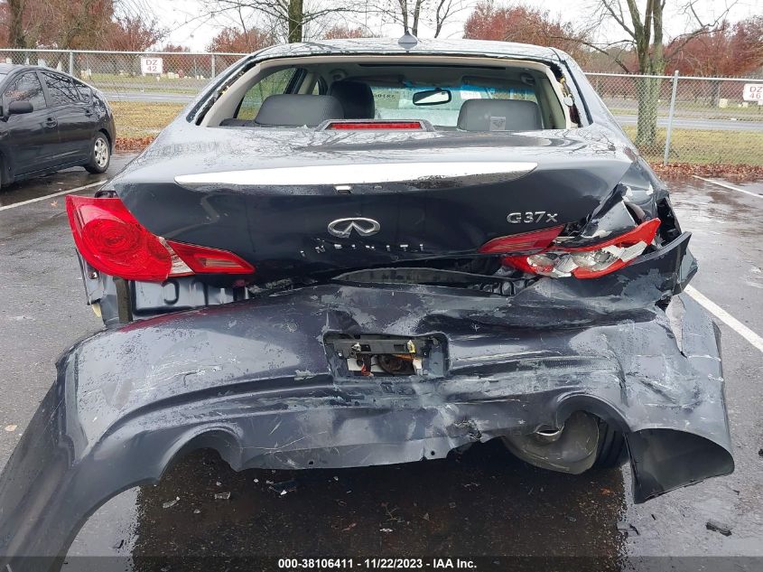 2013 INFINITI G37X - JN1CV6AR6DM756769