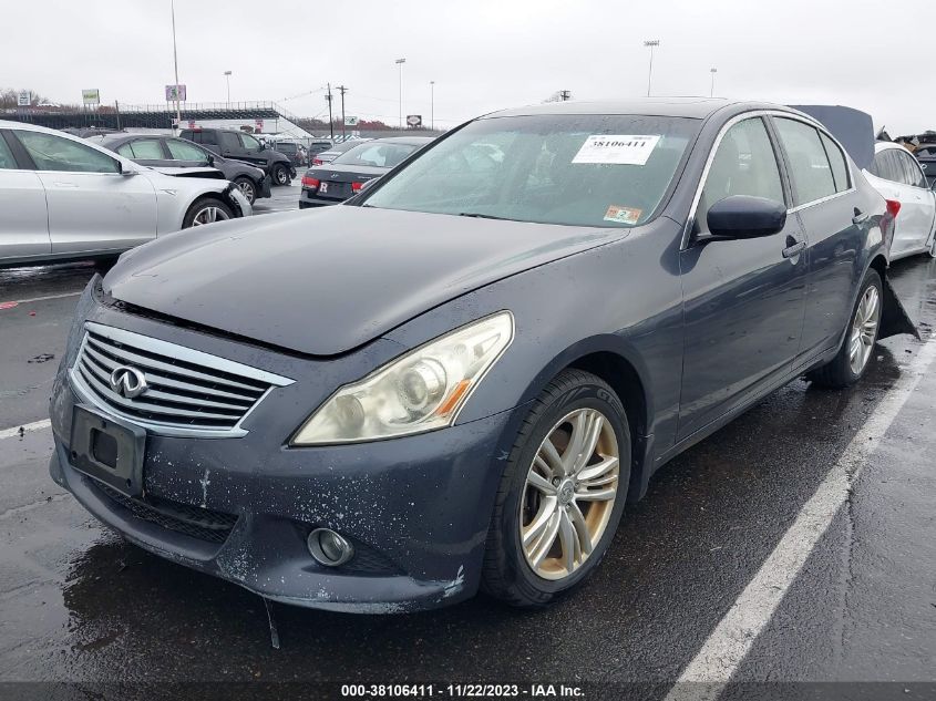 2013 INFINITI G37X - JN1CV6AR6DM756769