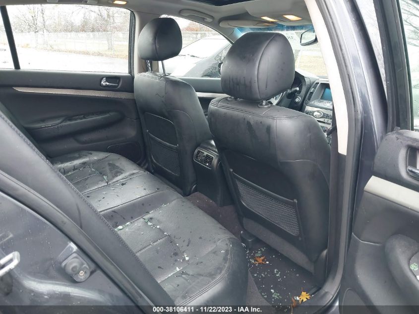 2013 INFINITI G37X - JN1CV6AR6DM756769