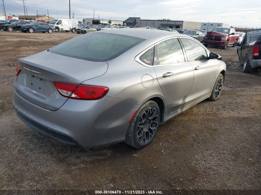 2016 CHRYSLER 200 LX - 1C3CCCFB5GN182701
